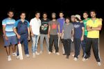 Sangeet Haldipur, Javed Ali, Ravi Tripathi, Chichi, Ankur Tewari, Rajveer, Kailash Kher, Shreyas and Abhas Joshi, Agam Pandit and Paresh at Cricket friendly match in Mumbai on 17th May 2013.jpg